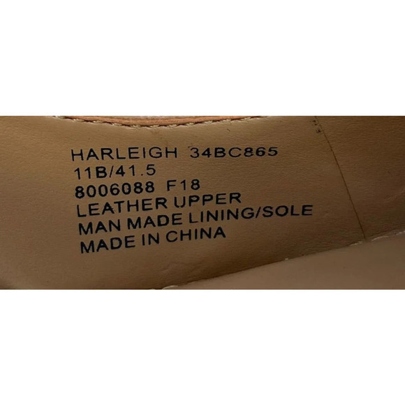 BCBGeneration Womens 11 Shell Pink Harleigh Leather Pointed Pump NEW FLAW - Picture 7 of 14